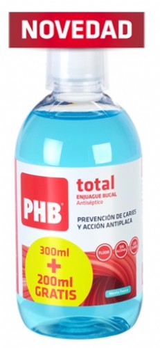 PHB TOTAL ENJUAGUE BUCAL (500 ML)