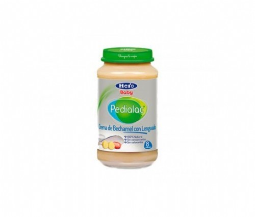 Pedialac pure de lenguado con bechamel - hero baby (250 g)