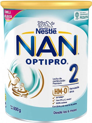 Nan optipro 2 leche de continuacion (800 g)