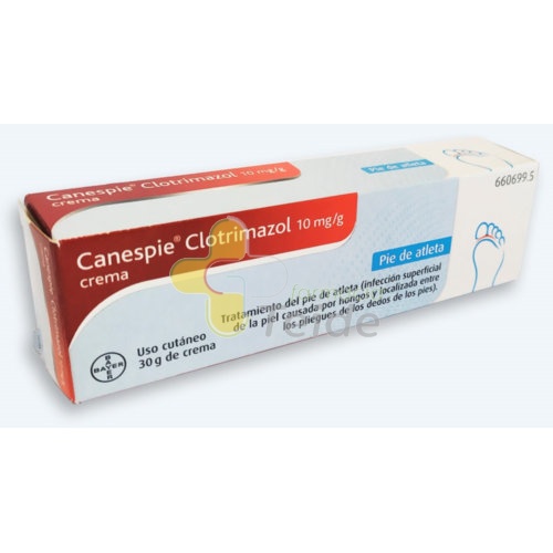 CANESPIE CLOTRIMAZOL 10 mg/g CREMA , 1 tubo de 30 g