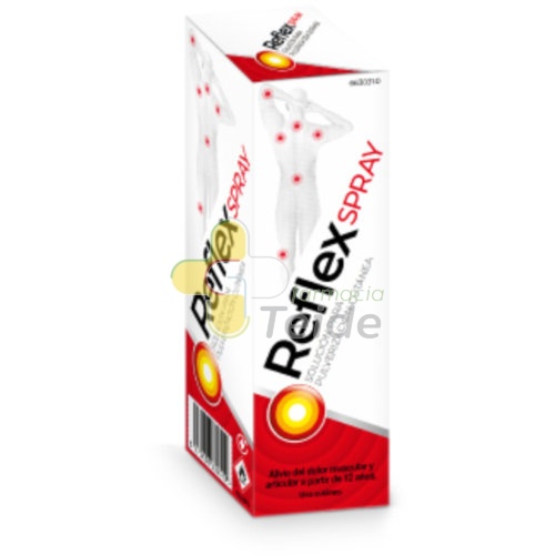 REFLEX SPRAY SOLUCIÓN PARA PULVERIZACIÓN CUTÁNEA, 1 frasco de 130 ml