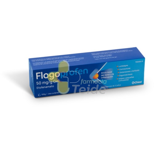 FLOGOPROFEN  50 mg/g Gel , 1 tubo de 60 g