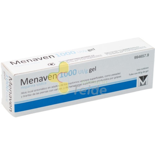 MENAVEN 1000 UI/G GEL , 1 tubo de 60 g