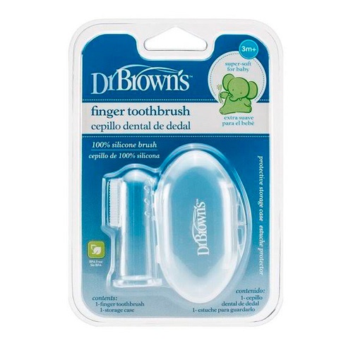 Dr browna cepillo dental dedo 3m+