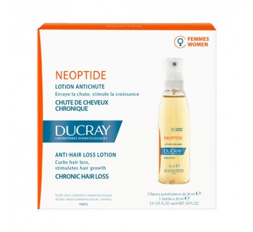 Neoptide locion anticaida mujer - ducray (30 ml 3 u)