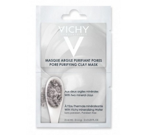 Mascarilla arcilla purificante poros (6 ml 2 sachet)