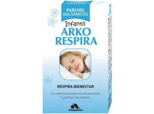 Arkorespira 7 parches balsamicos eucaliptus (7 parches)
