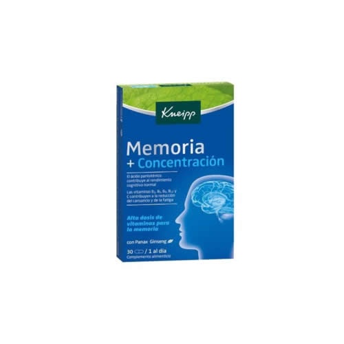 Kneipp memoria concentra 30 ca