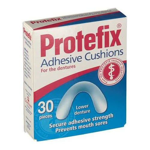 Protefix almohadillas adhesivas protesis (30 u inferior)