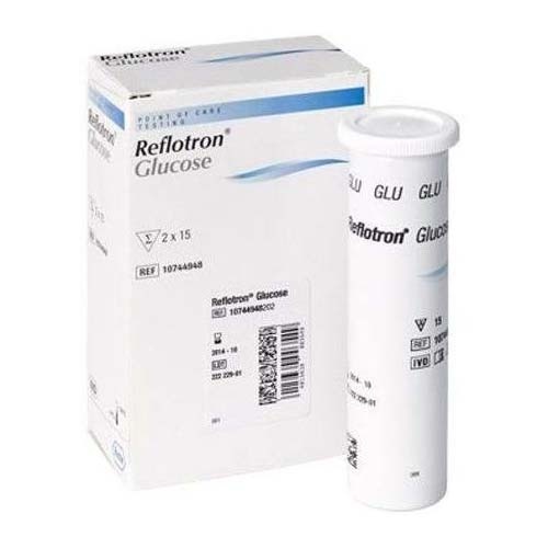 Tiras reactivas glucemia - reflotron glucosa (30 u)