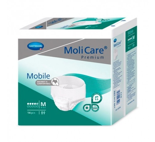 Absorb inc orina ligera c/ slip - molicare mobile light (t- med 14 u)
