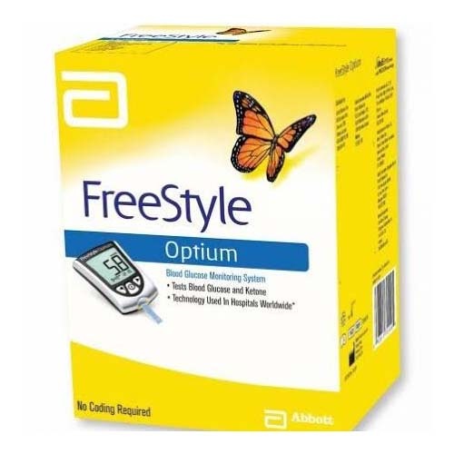 Glucometro y medidor de c cetonicos/ sangre - freestyle optium (starter pack)