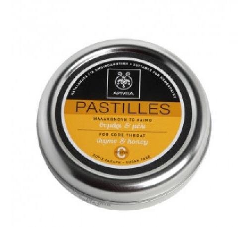 Apivita pastillas suavizantes tomillo y miel