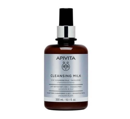 Apivita cleansing crema espuma cara y ojos