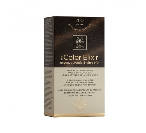 Apivita tinte 4,0 brown