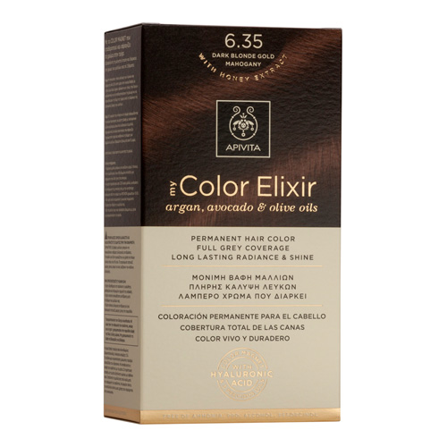 Apivita tinte 6,35 walnut