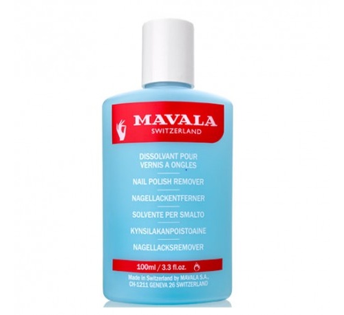 Mavala quitaesmalte uñas azul 100ml