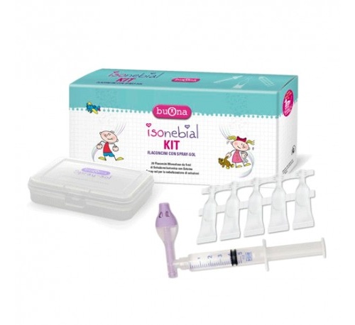Nebianax iso kit (20 viales x 5 ml + spray-sol)