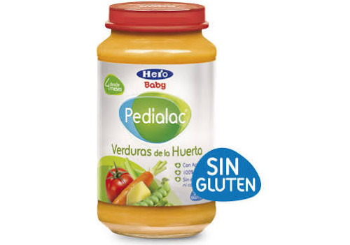 Pedialac hervido verduritas de la huerta - hero baby (235 g)