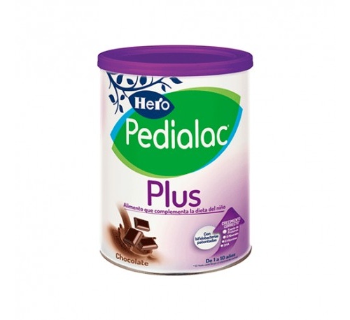 Pedialac plus chocolate suplemento nutricional - hero baby 1 año (800 g)