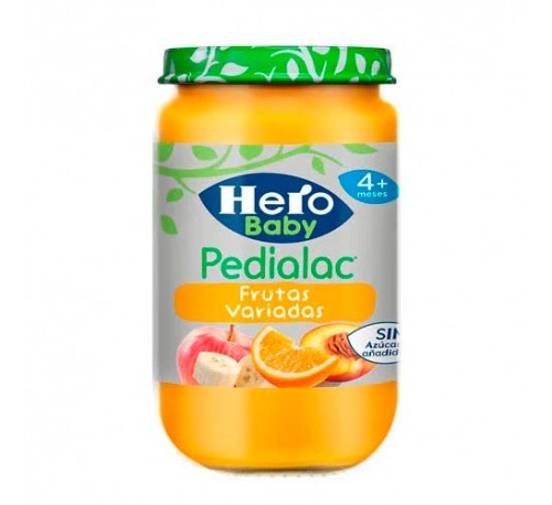 Pedialac frutas variadas - hero baby (235 g)
