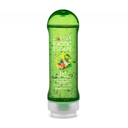 Control exotic escape - 2 in 1 massaje & pleasure (gel 200 ml)