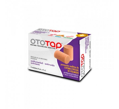 Tapones oidos gomaespuma - ototap (6 u)