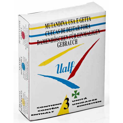 Braga desechable - ualf (t- peq 3 u)