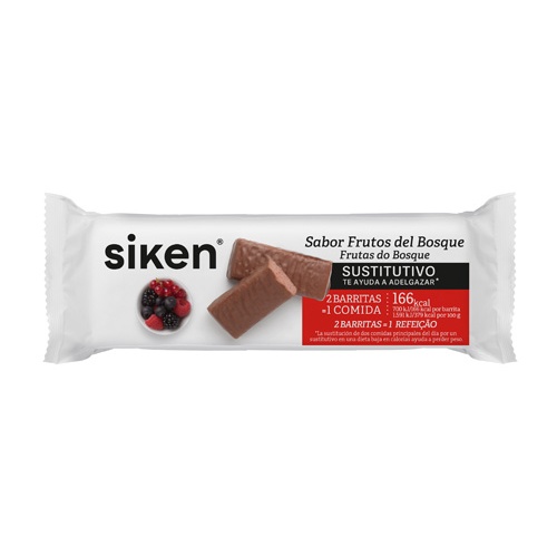 Siken form barrita (frutas del bosque 44 g 1 barrita)