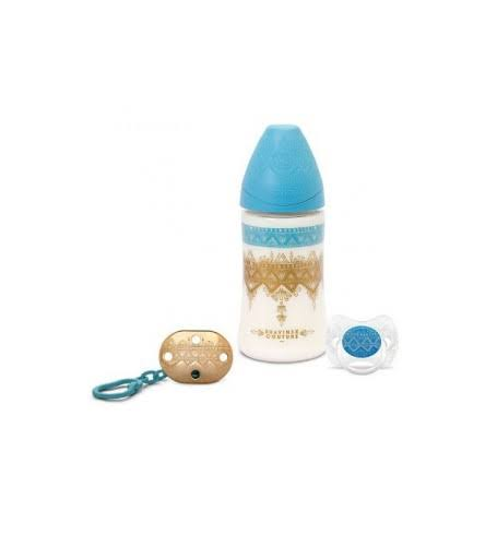 Suavinex pack biberon+chupete+ broche