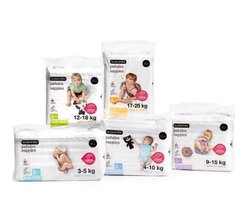 SUAVINEX PAÑAL INFANTIL (T- MED 4 A 10 KG 30 U)