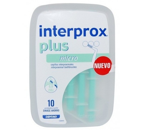 Cepillo espacio interproximal interprox plus micro envase ahorro 10 unidade - interprox plus
