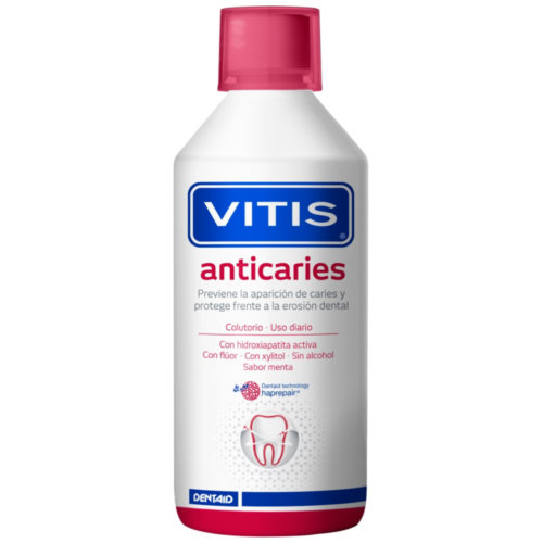 Vitis anticaries colutorio bucal (1 envase 500 ml)