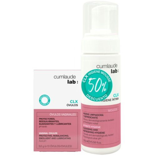 Cumlaude pack clx ovulos +espuma 165ml