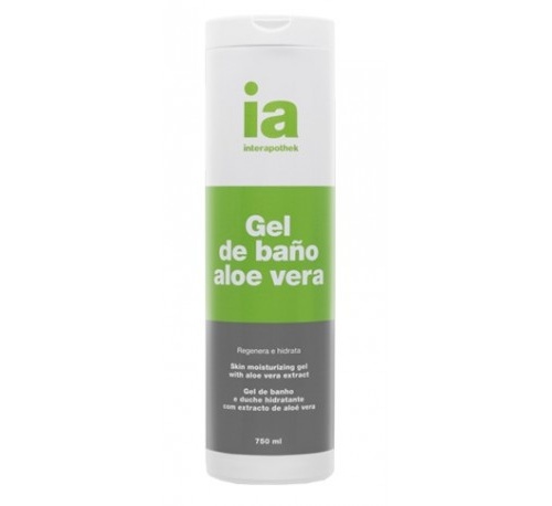 Interapothek gel de baño aloe vera (750 ml)