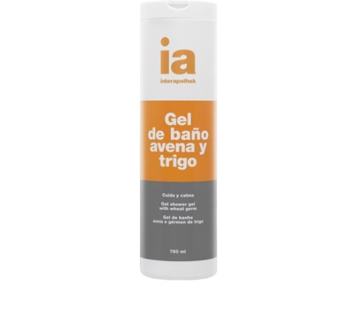 Interapothek gel de baño avena germen de trigo (750 ml)