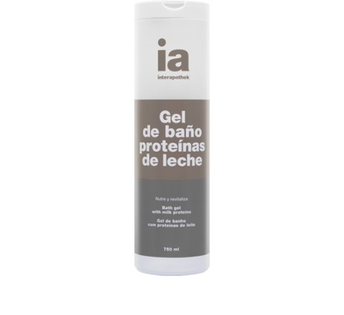 Interapothek gel de baño proteinas de leche (750 ml)