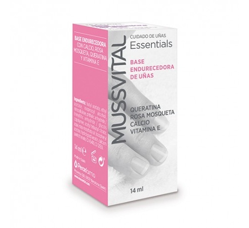 Mussvital base endurecedora de uñas (14 ml)