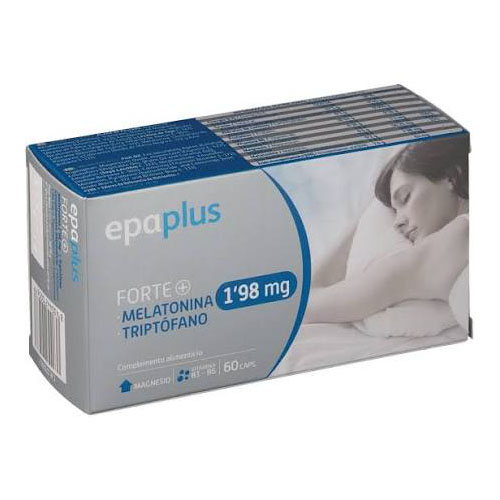 Epaplus melatonina forte+ c/ triptofano (1.98 mg 60 capsulas)