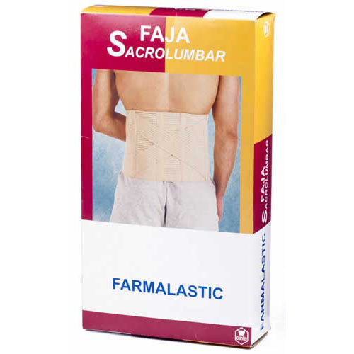 Faja sacrolumbar - farmalastic (contorno cint   75-90  cm t-1)