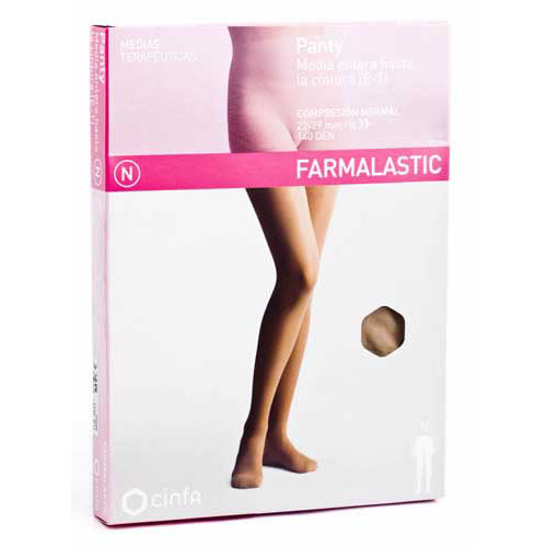 Panty comp normal 140 den - farmalastic (beige t- peq)