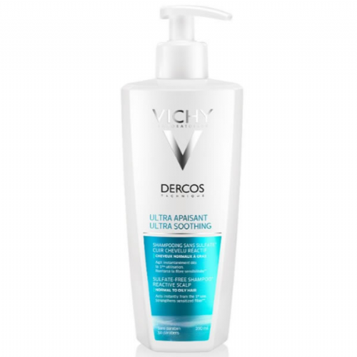 Dercos technique champu ultra calmante - cabello normal a graso (400 ml)