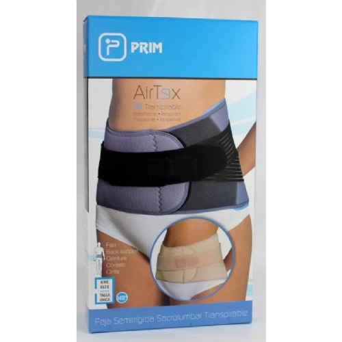 Faja sacrolumbar - airtex (transpirable beige t- u)