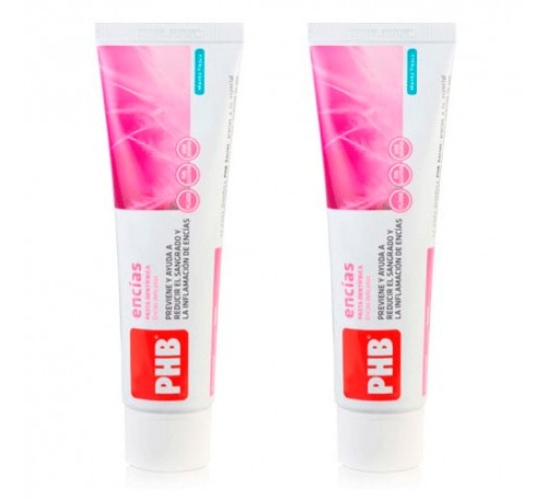 Phb encias pasta dental duplo 75 ml + 75 ml