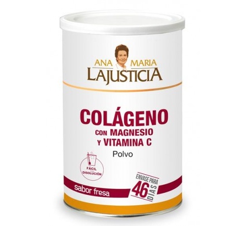 Colageno con magnesio y vitamina c - ana maria lajusticia (350 g sabor fresa)