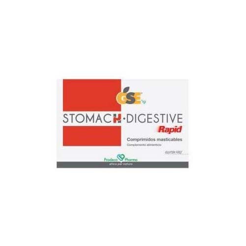 Gse stomach digestive rapid (24 comprimidos masticables)