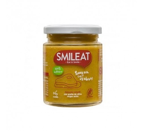 Smileat ternera con verduras 230g