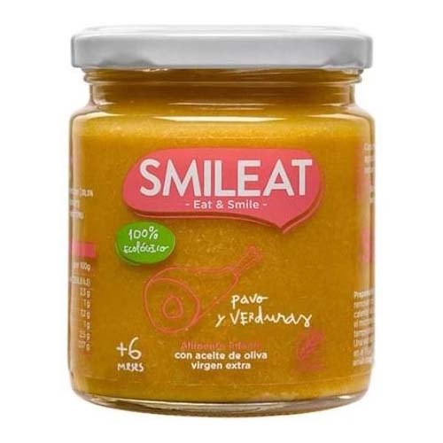 Smileat cachitos arroz, pavo y verduras 230g