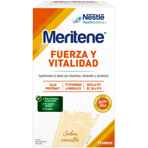 MERITENE (30 G 15 SOBRES VAINILLA)