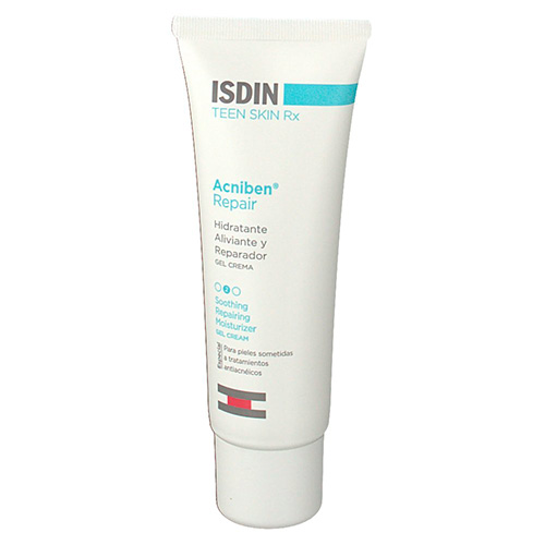 Acniben repair hidratante reparador y aliviador - isdin teen skin rx (gel crema 40 ml)